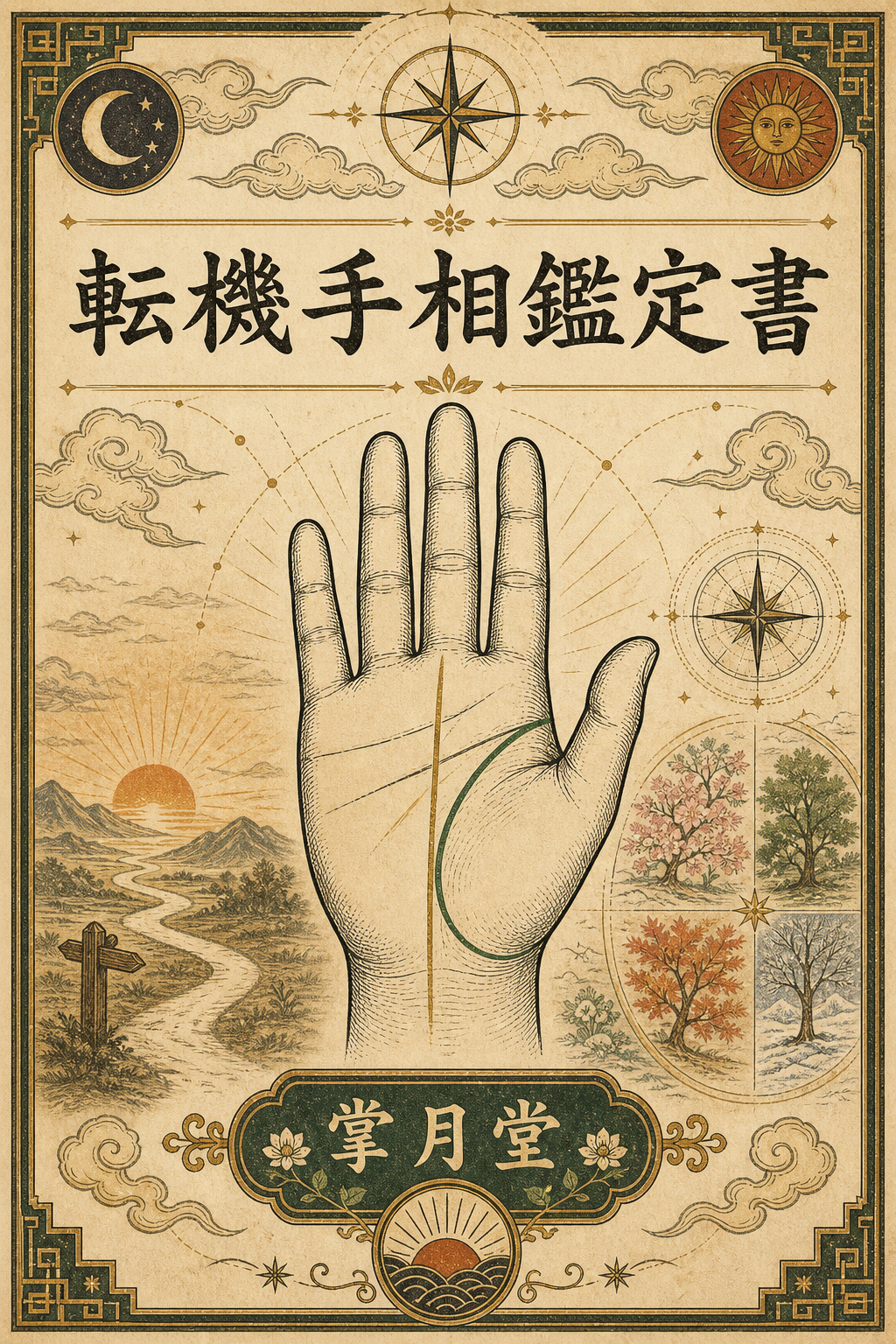 転機手相鑑定書のサンプル